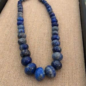 Lapis Statement Necklace